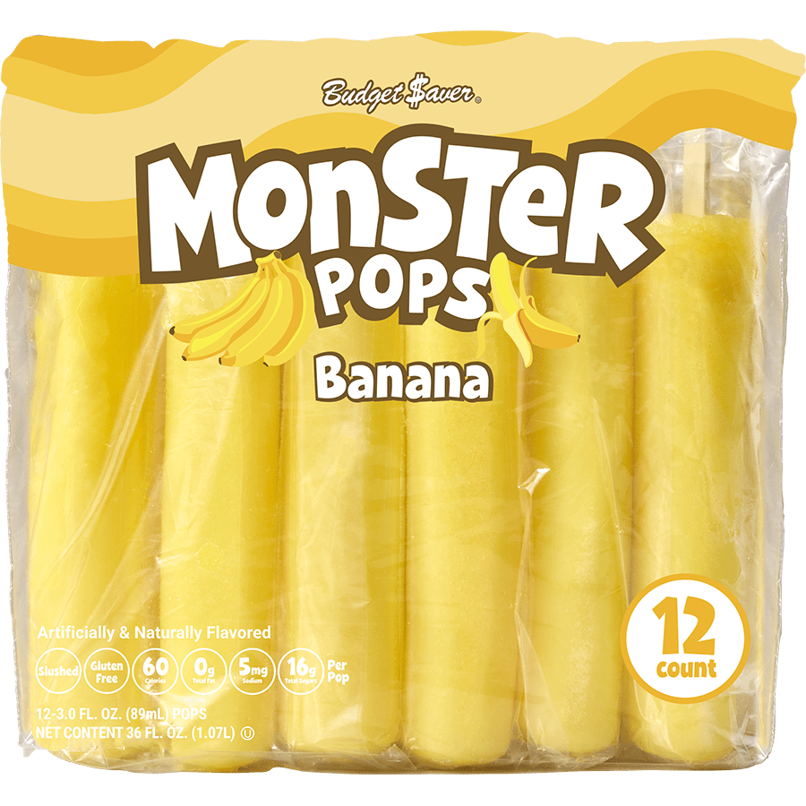 Banana Monster Pops